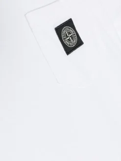 Kids/BOY STONE ISLAND KIDS T-shirt con applicazione Compass