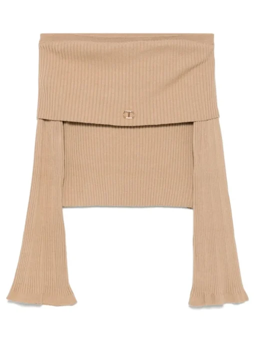 Kids TWINSET KIDS TWINSET Children off-the-shoulder sweater