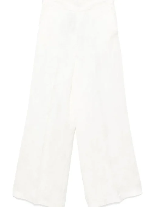 TWINSET Jacquard palazzo trousers
