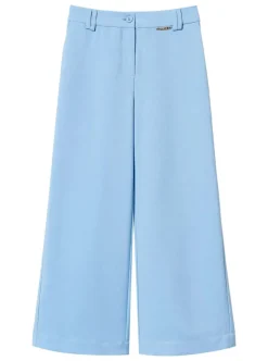 Kids TWINSET KIDS Crepe palazzo trousers