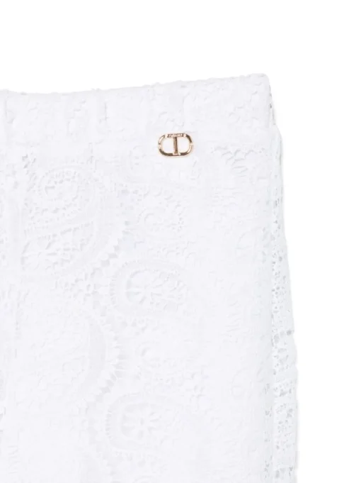 Kids TWINSET KIDS lace trousers
