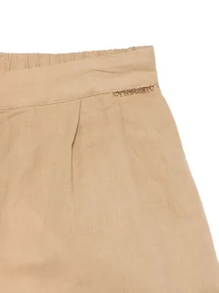 Kids TWINSET KIDS Linen and cotton shorts
