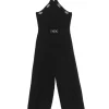 Kids TWINSET KIDS logo-plaque jumpsuit
