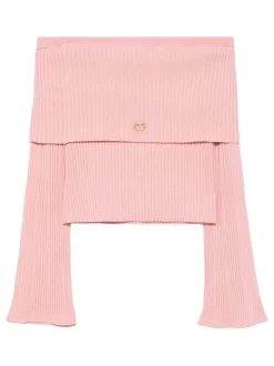 Kids TWINSET KIDS off-shouder sweater