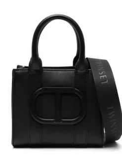 Kids TWINSET KIDS Tote bag with logo plaque