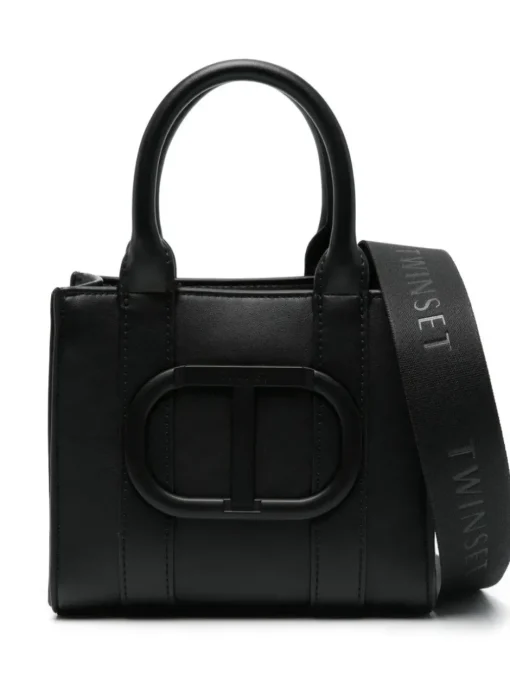Kids TWINSET KIDS Tote bag with logo plaque