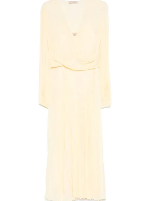 TWINSET Long pleated dress