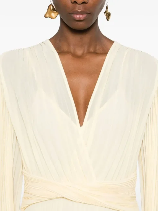 TWINSET Long pleated dress