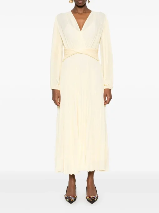TWINSET Long pleated dress