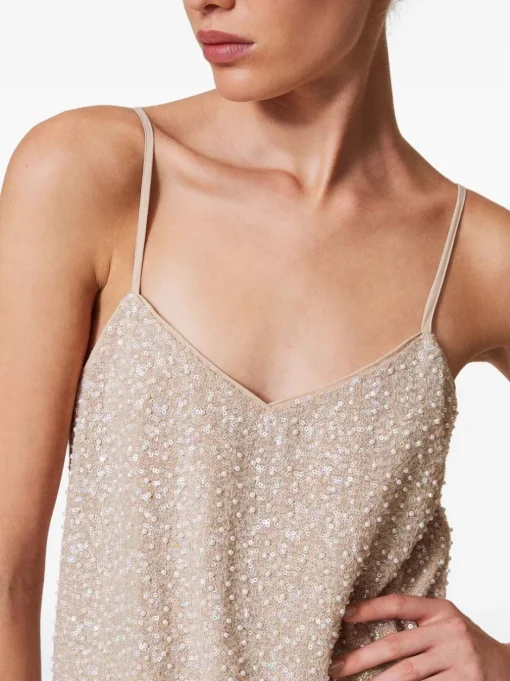 TWINSET Top with sequins