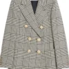 VALENTINO GARAVANI Blazer with houndstooth pattern