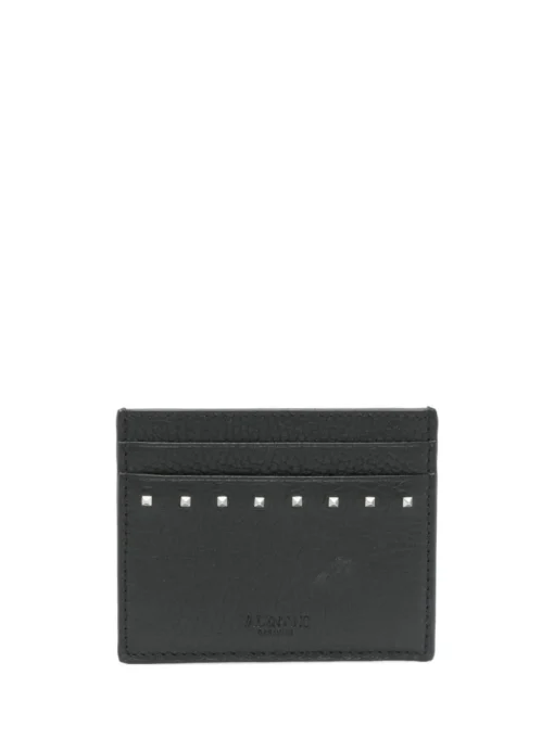 VALENTINO GARAVANI Card holder with Rockstud decoration
