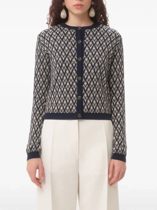 VALENTINO GARAVANI Cardigan All the V jacquard