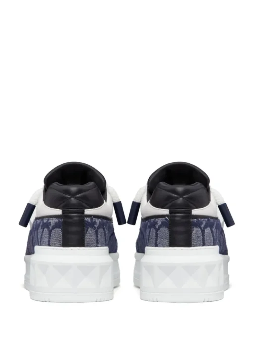 VALENTINO GARAVANI One Stud XL Toile Iconographe sneakers