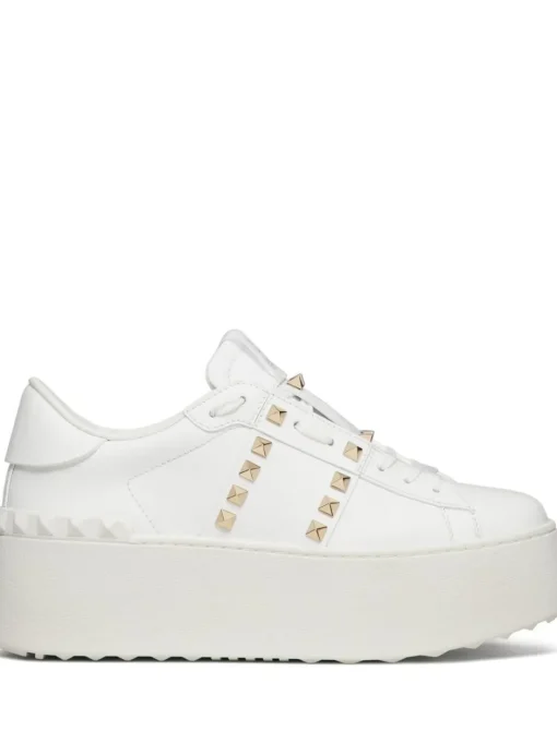 VALENTINO GARAVANI Rockstud Untitled sneakers with raised sole