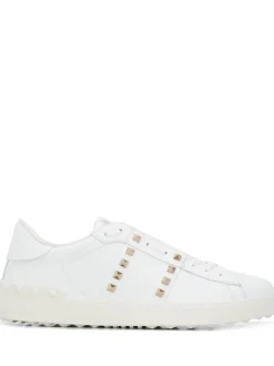VALENTINO GARAVANI Rockstud Untitled leather sneakers