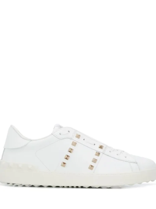 VALENTINO GARAVANI Rockstud Untitled leather sneakers