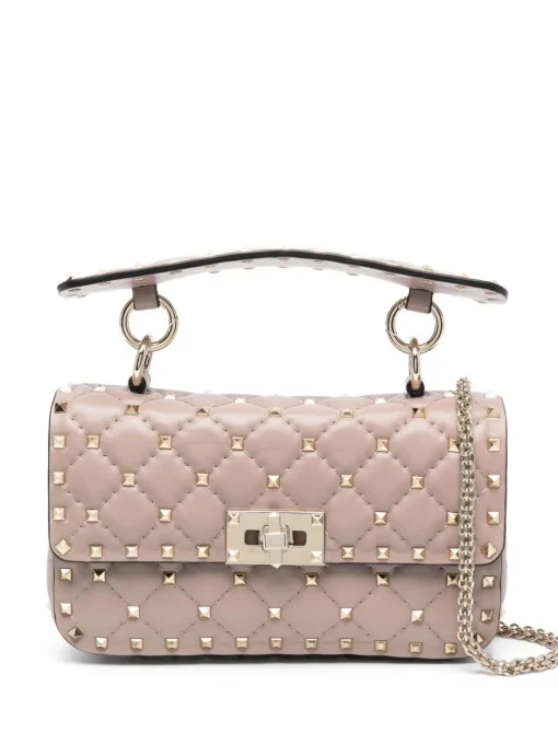 VALENTINO GARAVANI Rockstud quilted handbag