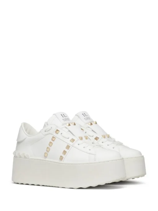 VALENTINO GARAVANI Rockstud Untitled sneakers with raised sole