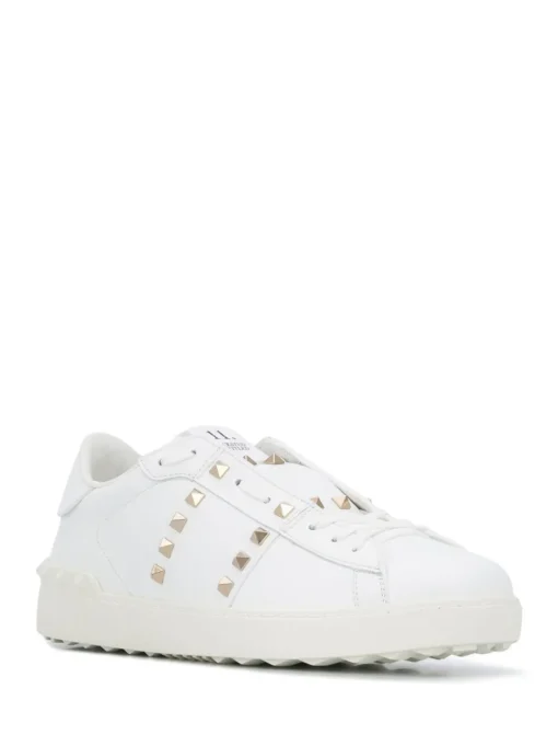 VALENTINO GARAVANI Rockstud Untitled leather sneakers