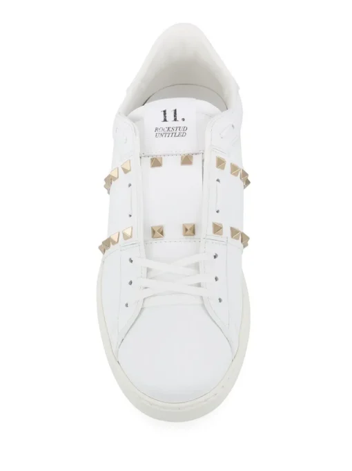 VALENTINO GARAVANI Rockstud Untitled leather sneakers