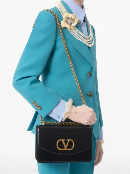 VALENTINO GARAVANI Shirt with jewel buttons