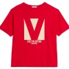 VALENTINO GARAVANI T-shirt with Chez Valentino print