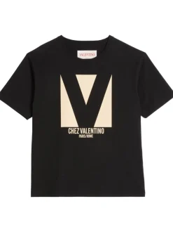 VALENTINO GARAVANI T-shirt with Chez Valentino print