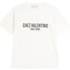 VALENTINO GARAVANI T-shirt with Chez Valentino print
