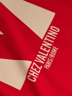 VALENTINO GARAVANI T-shirt with Chez Valentino print