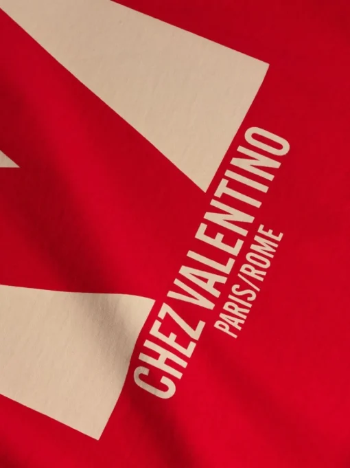 VALENTINO GARAVANI T-shirt with Chez Valentino print