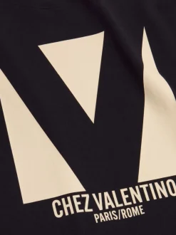 VALENTINO GARAVANI T-shirt with Chez Valentino print