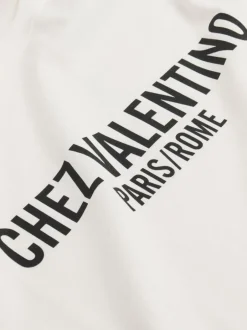 VALENTINO GARAVANI T-shirt with Chez Valentino print