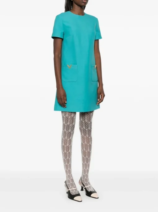 VALENTINO GARAVANI VGold short dress