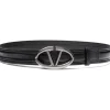 VALENTINO GARAVANI VLOGO leather belt