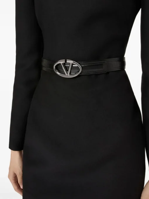 VALENTINO GARAVANI VLOGO leather belt