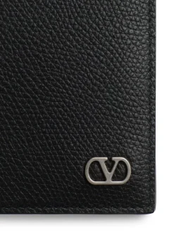 VALENTINO GARAVANI VLogo Signature bi-fold wallet in leather