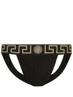 VERSACE Jockstrap with Greca edge