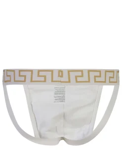 VERSACE Jockstrap with Greca edge