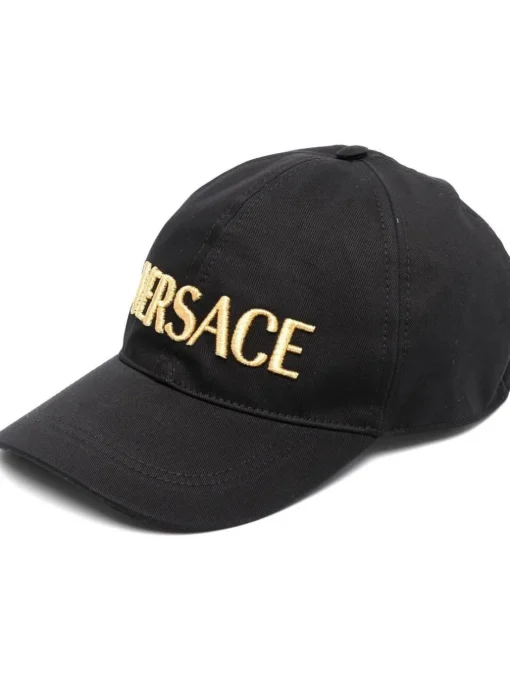 VERSACE logo-embroidered baseball cap