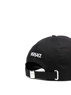 VERSACE logo-embroidered baseball cap