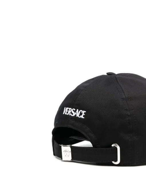 VERSACE logo-embroidered baseball cap