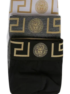 VERSACE Set of 3 Greca Medusa Head briefs