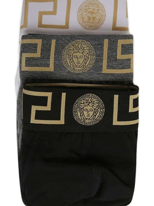 VERSACE Set of 3 Greca Medusa Head briefs