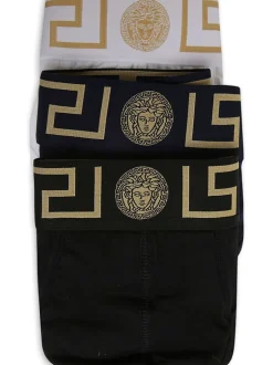 VERSACE Set of 3 Greca Medusa Head briefs