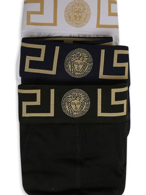 VERSACE Set of 3 Greca Medusa Head briefs