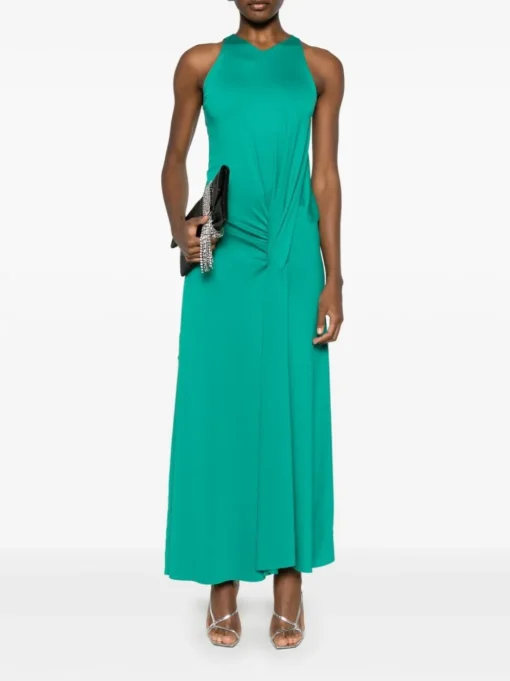 VICTORIA BECKHAM Long draped dress