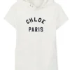 Kids CHLOE KIDS dress with embroidery.