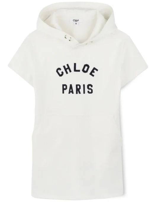 Kids CHLOE KIDS dress with embroidery.
