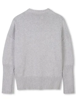 Kids ZADIG & VOLTAIRE KIDS Sweater with jacquard pattern
